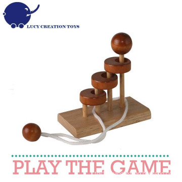 Retro IQ Wooden Interlocking Game